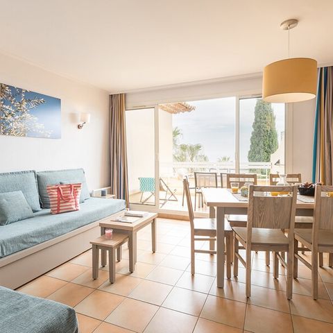 Appartement 6 personen - - 1 bedroom + 1 sleeping alcove  - Terrace or Balcony
