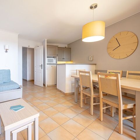 Appartement 6 personen - - 1 bedroom - Terrace or Balcony - Sea view