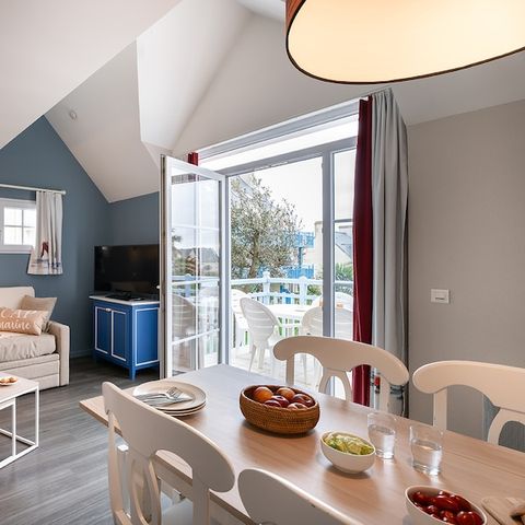 Appartement 8 personen - - 2 bedroom + 1 sleeping alcove - Terrace or balcony -  Sea view