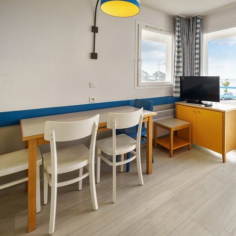 Studio 4 personen - 1 sleeping - Alcove - Balcony - Sea view