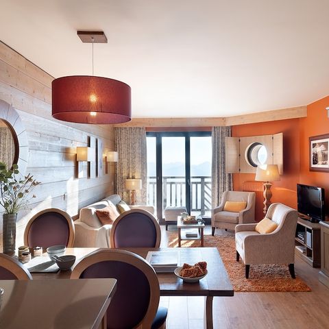 Appartement 6 personen - 2 slaapkamers - Balkon - Vrij uitzicht op de bergen