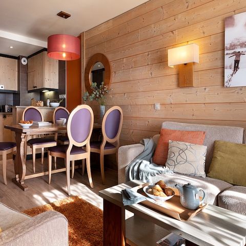 Appartement 6 personen - 2 slaapkamers - Balkon - Vrij uitzicht op de bergen
