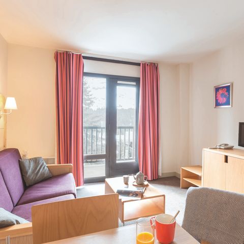 Appartement 4 personen - 1 bedroom - Balcony - South-facing