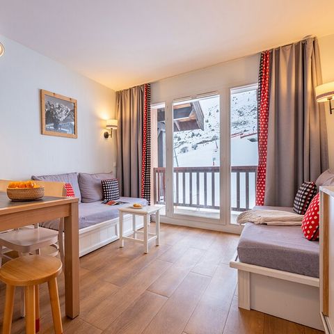 Appartement 4 personen - 1 slaapkamer - Uitzicht op de bergen