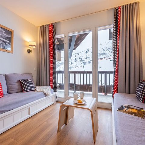 Appartement 6 personen - 1 slaapkamer - 1 slaapgedeelte - Uitzicht op de bergen