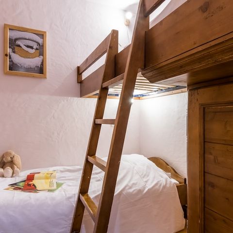 Appartement 5 personen - 1 slaapkamer - 1 slaaphoek - – zonder balkon