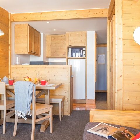 Appartement 4 personen - 1 bedroom - Mountain view - South-facing