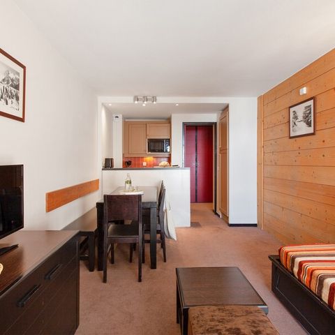 Appartement 6 personen - Voor - 1 slaapkamer - 1 slaapgedeelte