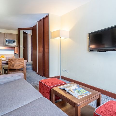 Appartement 4 personen - 1 slaapkamer - Balkon - Uitzicht op de bergen