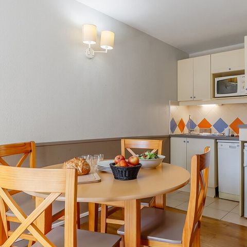 Studio 4 personen - 1 slaapgedeelte