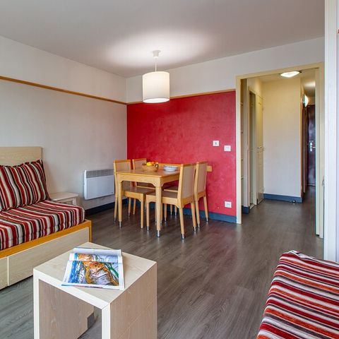 Appartement 5 personen - 1 sleeping - Alcove - Terrace or balcony