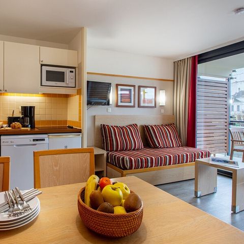 Appartement 5 personen - 1 sleeping - Alcove - Terrace or balcony