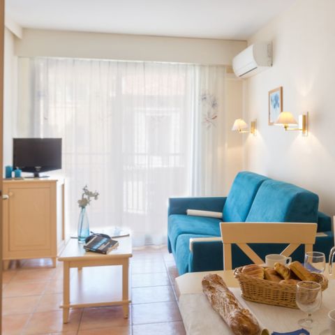 Studio 4 personen - - 1 sleeping alcove - Balcony