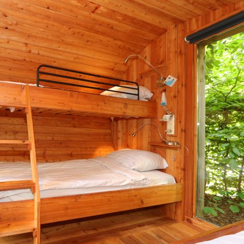 Accommodatie 4 personen - Trekkershut Boet