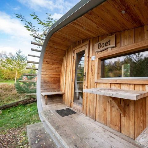 Accommodatie 4 personen - Trekkershut Boet