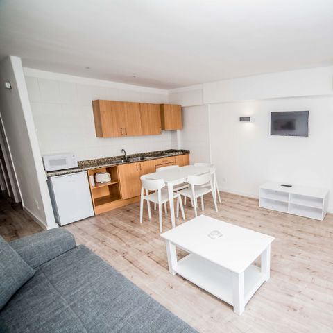 Appartement 6 personen - 2 slaapkamers - Balkon
