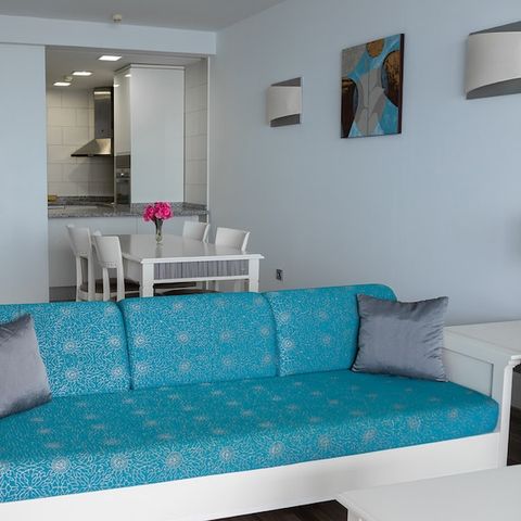 Appartement 4 personen - 1 slaapkamer - Uitzicht op het zwembad
