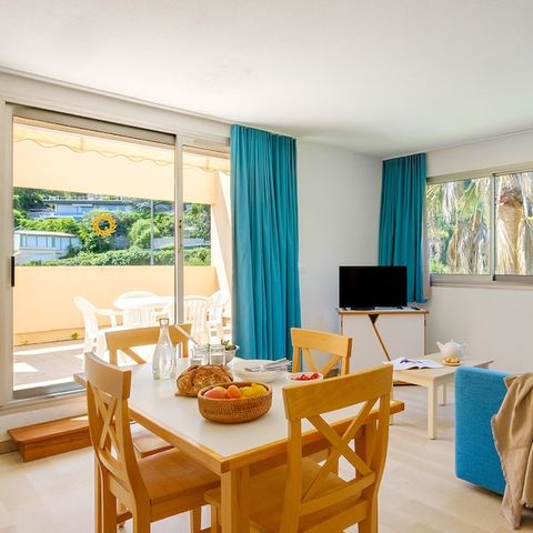 Appartement 4 personen - 1 slaapkamer