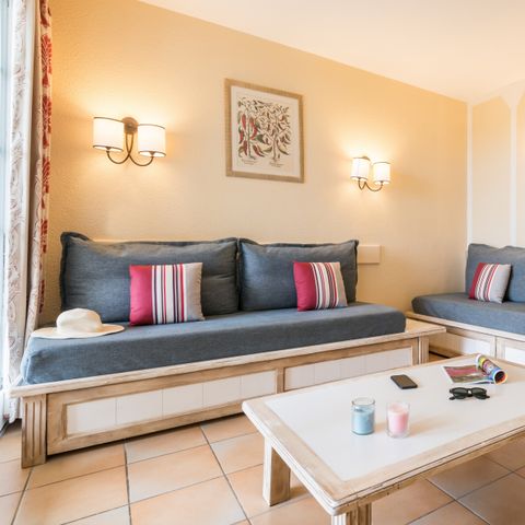 Appartement 7 personen - - 1 bedroom + 1 sleeping alcove - Terrace or balcony