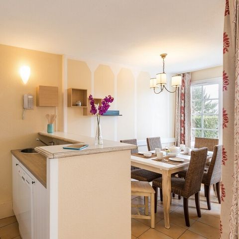 Appartement 6 personen - 1 bedroom - 1 sleeping - Alcove - Terrace or balcony