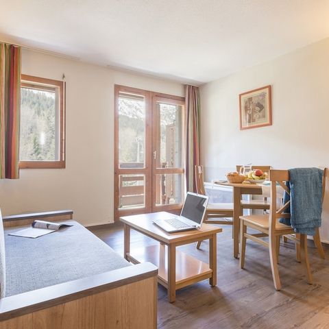 Studio 4 personen - 1 slaapgedeelte