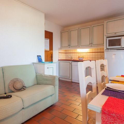 Appartement 6 personen - (max 3 adults) Studio Standard-Eco
