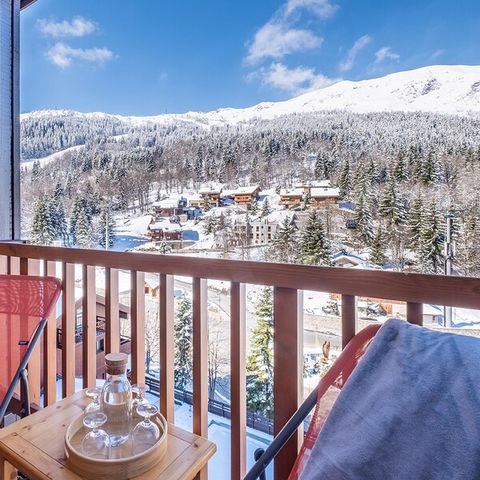 Studio 4 personen - Studio 4 personen - 1 slaapgedeelte - Uitzicht op de vallei - Balkon