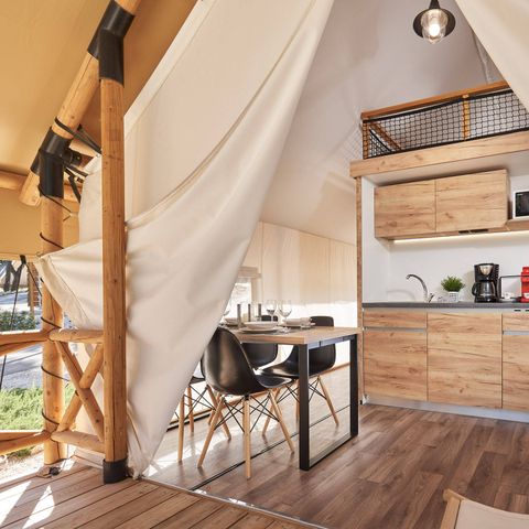 tent 4 personen - Glamping Luxe