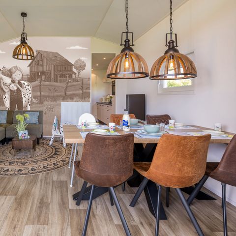 LODGE 5 personen - Lodge Stip de Pony + babybed