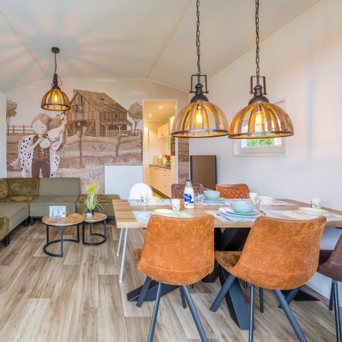 LODGE 5 personen - Lodge Stip de Pony + babybed