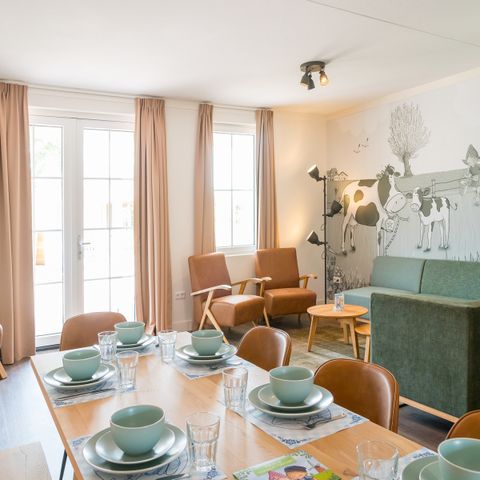 VAKANTIEHUIS 8 personen - Luxe Dorpsstraat Rosa de Koe