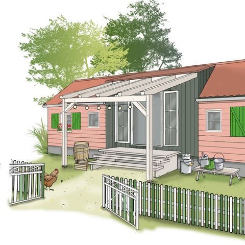 VAKANTIEHUIS 8 personen - Luxe Fien & Teun Boerderijtje