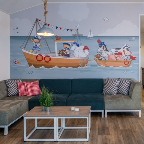 Bungalow 6 personen - Fien & Teun Schippershuisje incl. babybed