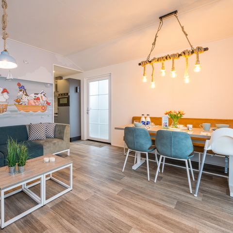 Bungalow 6 personen - Fien & Teun Schippershuisje incl. babybed