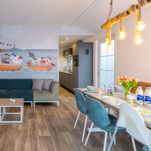 Bungalow 6 personen - Fien & Teun Schippershuisje incl. babybed