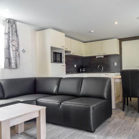 Stacaravan 6 personen - stacaravan/chalet Duinlodge