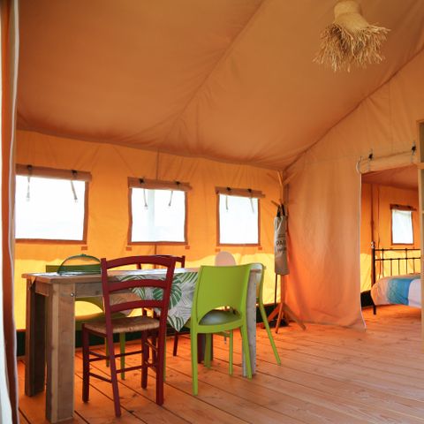 Safaritent 5 personen - Safarilodge Prestige (max. 2 adults)