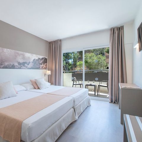 Slaapkamer 2 personen - Tweepersoonskamer - Balkon