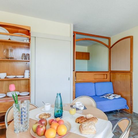 Studio 4 personen - 1 slaapgedeelte - Zicht op de haven