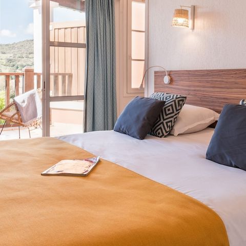 Hotelkamer 4 personen - Quadruple - 1 sleeping - Alcove - Terrace or balcony