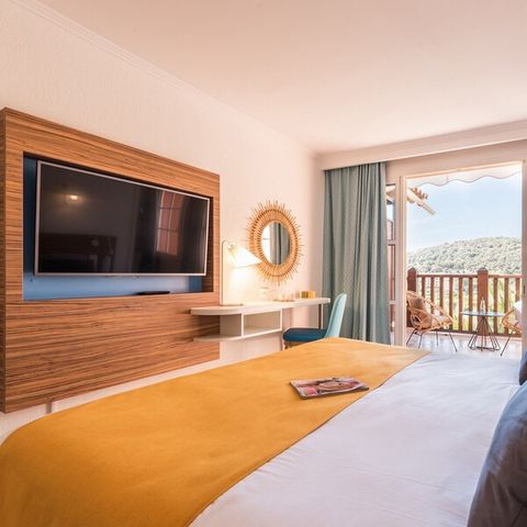 Hotelkamer 4 personen - Quadruple - 1 sleeping - Alcove - Terrace or balcony