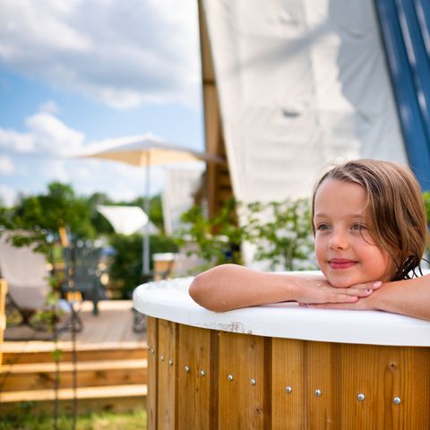 LODGE 4 personen - Lodge Luxury Hottub Cabin