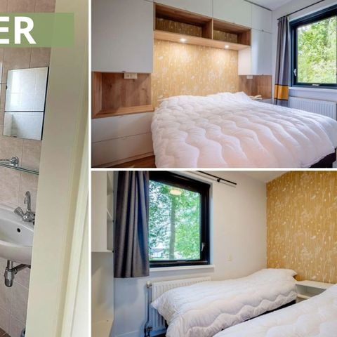 Bungalow 4 personen - WINTER Panoramasnip Visvijver