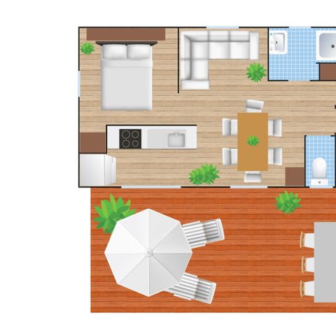 Chalet 6 personen - Cottage Next XL