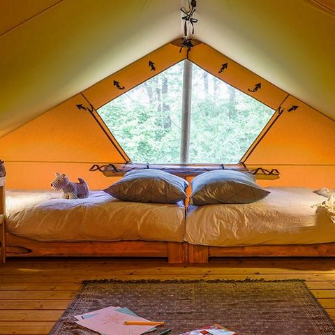 Safaritent 6 personen - Spotty Lodge Family