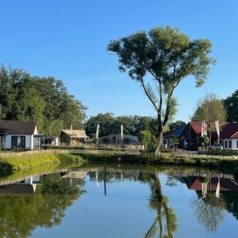 Bungalow 6 personen - Panoramasnip visvijver