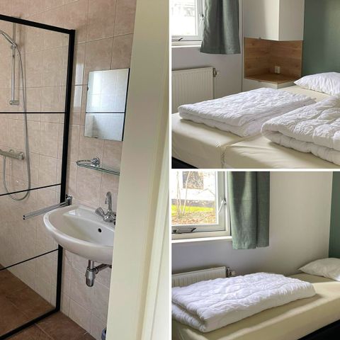 Bungalow 6 personen - Panoramasnip visvijver