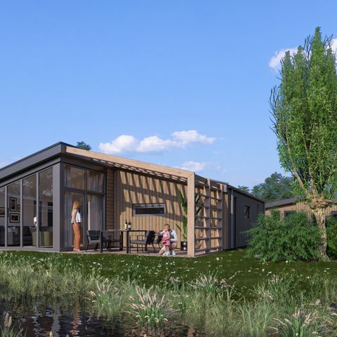 Chalet 6 personen - Cube Split Sauna