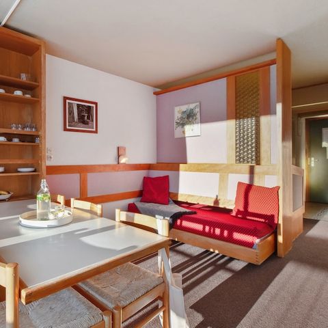 Studio 4 personen - 1 slaapgedeelte
