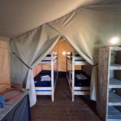 tent 6 personen - tent Bergerven Lodge